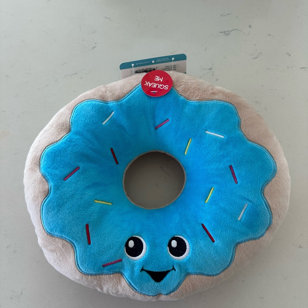 New Blue and Tan Dog Plush Toy